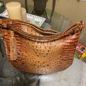 🚫Sold🚫Brahmin Kathleen Hobo Toasted Almond